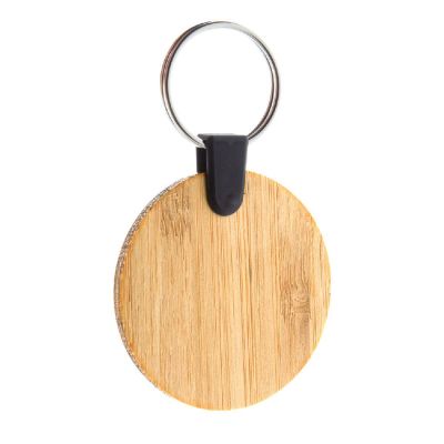 BAMBRY - porte-clés en bambou rond
