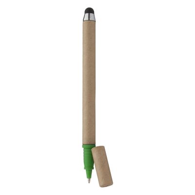 ECOTOUCH - stylet en carton recyclé et stylo à bille