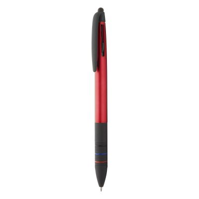 TRIME - stylo bille 3 couleurs stylet