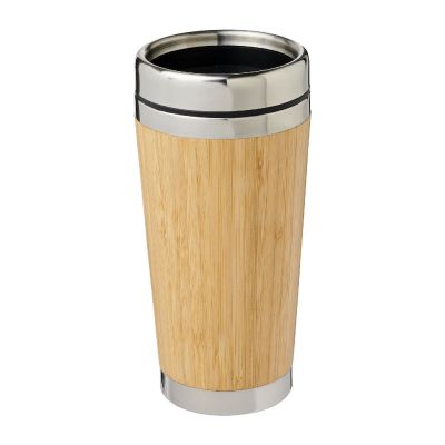 BAMBUS -Gobelet 450ml avec extérieur en bambou 
