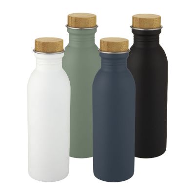KALIX -Bouteille de sport 650 ml en acier inoxydable