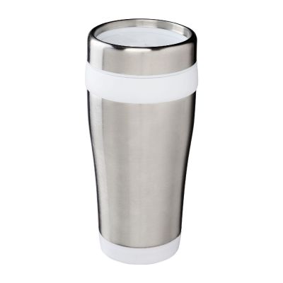 ELWOOD -Gobelet avec isolation de 410 ml en acier inoxydable recyclé certifié RCS