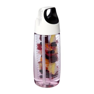 HYDROFRUIT -Bouteille de sport HydroFruit de 700 ml en plastique recyclé avec couvercle à bascule et infuseur