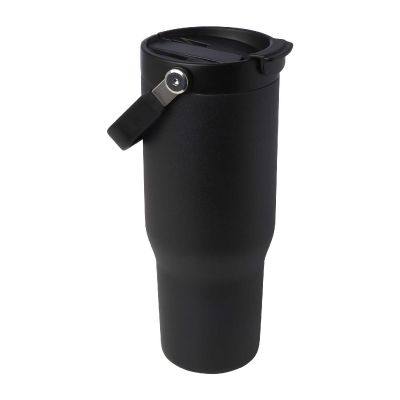 STEELCUP 900 -Gobelet avec isolation sous vide Bronx en cuivre et acier inoxydable recyclé certifié RCS Bronx de 900 ml avec couvercle à do