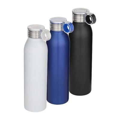 GROM -Bouteille d’eau de 650 ml en acier inoxydable recyclé certifié RCS