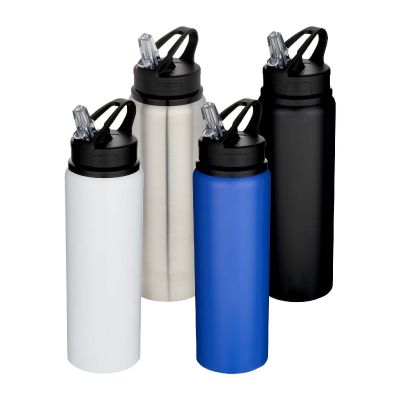 FITZ -Bouteille d’eau de 800 ml en acier inoxydable recyclé certifié RCS à simple paroi