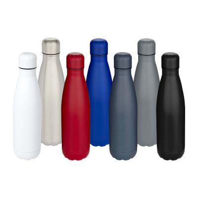 COVE -Bouteille d’eau de 750 ml en acier inoxydable recyclé certifié RCS à simple paroi