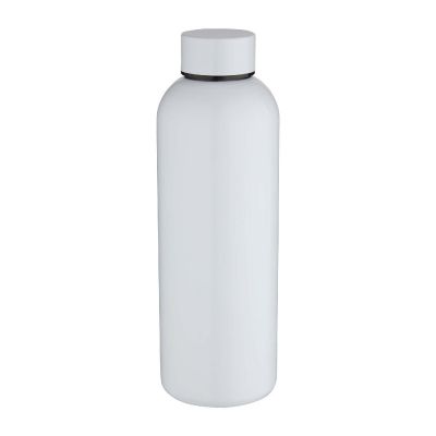 SPRING -Bouteille d’eau de 750 ml en acier inoxydable recyclé certifié RCS avec impression par sublimation
