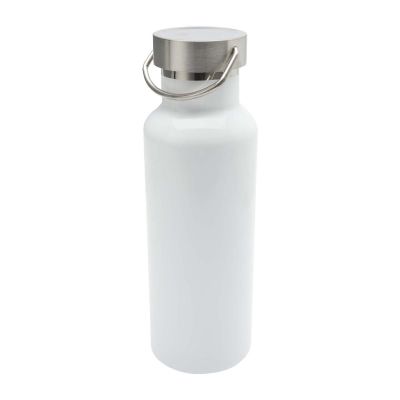 THOR -Bouteille d’eau de 500 ml en acier inoxydable recyclé et certifié RCS avec impression par sublimation