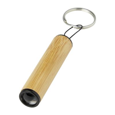 CANE -Porte-clés en bambou avec lumière