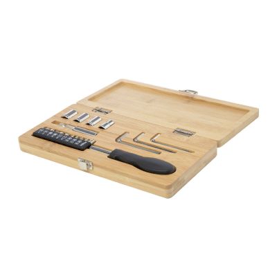 RIVET -Ensemble d'outils 19 pièces en bambou/plastique recyclé