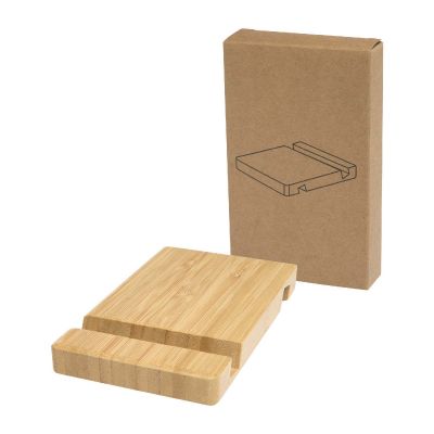 BUBUP -Support téléphone en bambou à 2 angles pour tablettes et téléphone