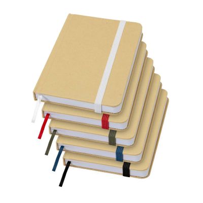 REED -Carnet A6 uni recyclé à couverture rigide