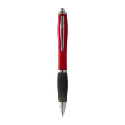 NASH -Stylo à bille avec grip noir (encre noire)