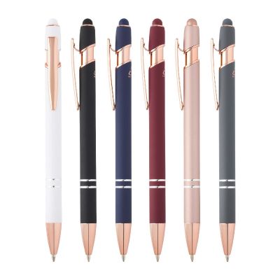 NANNA -Stylo bille avec finition or rose