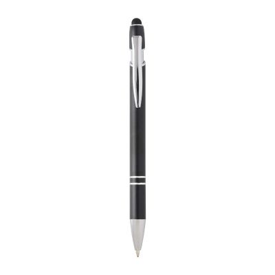 KISH -Stylo bille avec finition argentée