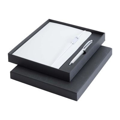 LEGATO ELEGANCE -Ensemble carnet à couverture rigide A5 et stylo roller 