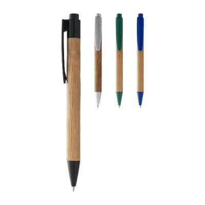 BORNEO -Stylo bille en bambou (encre noire)