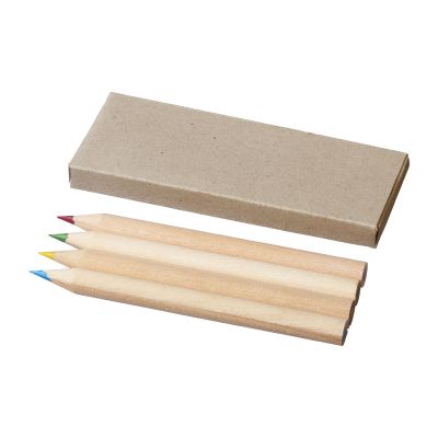 TULLIK -Set de 4 crayons de couleur 