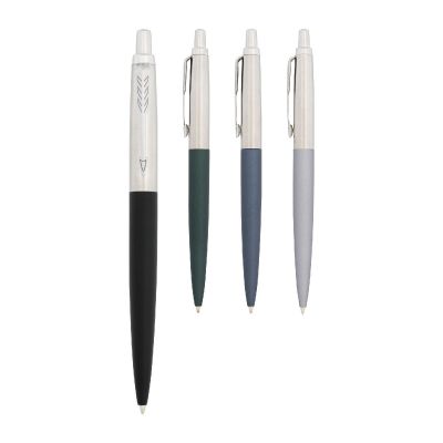 JOTTER -Stylo bille mat XL Parker avec finitions chrome (encre bleue)