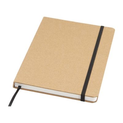 HOLM -Carnet A5 en papier de pierre ligné à couverture rigide