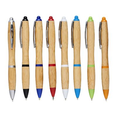 NASH -Stylo bille en bambou (encre bleue)