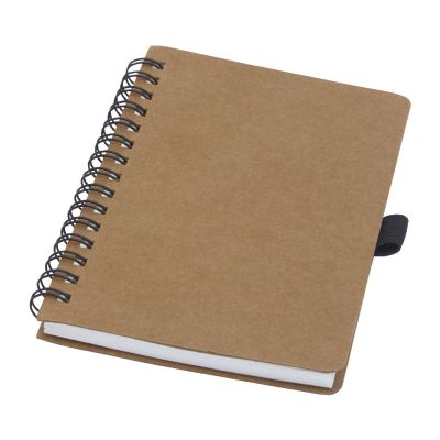 COBBLE A6 -Carnet Cobble A6 à spirales en carton recyclé avec papier de pierre