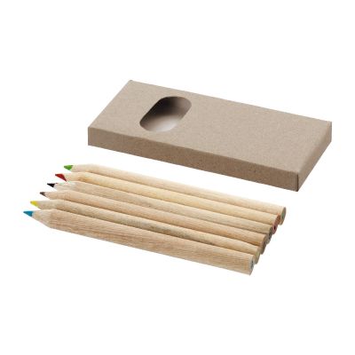 ARTEMAA -Set de coloriage avec 6 crayons