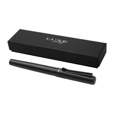 LUCETTA -Stylo plume en aluminium recyclé (encre noire)