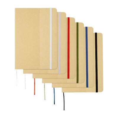 NELIDA -Carnet à couverture rigide A5 en carton recyclé