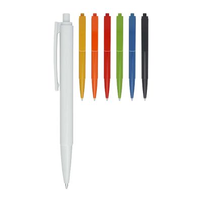 ELSA -Stylo bille en plastique recyclé (encre noire)