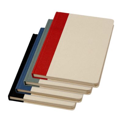LILIANA -Carnet à couverture rigide A5 en papier à base de canne à sucre 