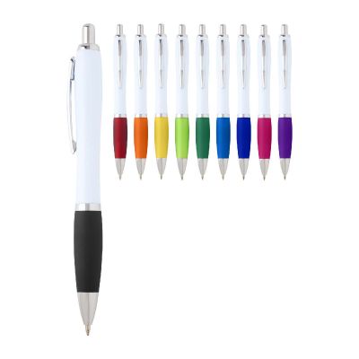 NASH -Stylo bille en plastique recyclé (encre bleue)