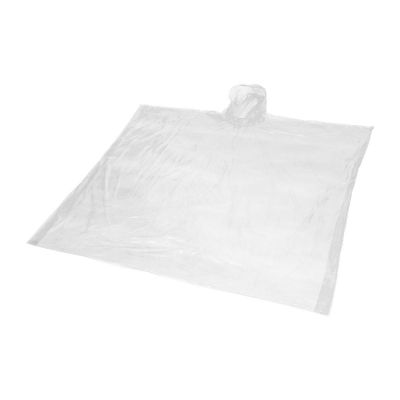 MAYAN -Poncho jetable pour la pluie recyclé certifié GRS avec pochette de rangement