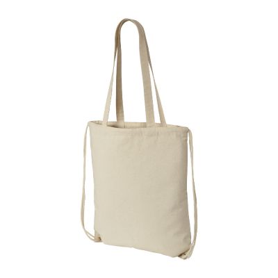 ELIZA -Sac à dos en coton 240 g/m² avec cordon de serrage 6L
