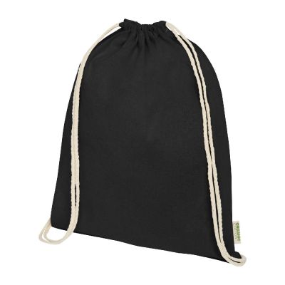 ORISSA -Sac à dos avec cordon en coton organique 140 g/m² 5L