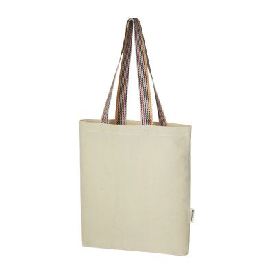 RAINBOW -Sac shopping de 5 l en coton recyclé 180 g/m²
