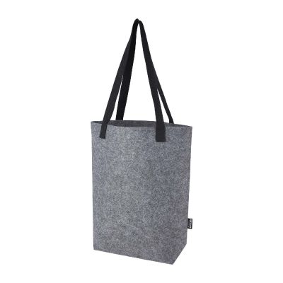 FELTA -Sac shopping avec large fond de 12 L en feutre recyclé certifié GRS