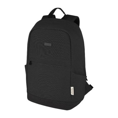 JOEY -Sac à dos anti-vol pour ordinateur portable de 18 L en toile recyclée GRS 15,6 pouces