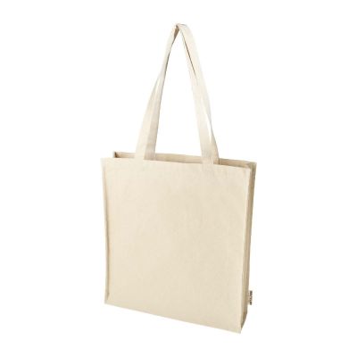 FLORIDA -Sac shopping à soufflets certifié GRS 270 g/m² 14L