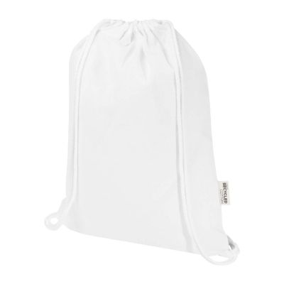 OREGON BLEND -Sac de 5 L avec cordon en coton recyclé 140 g/m² certifié GRS