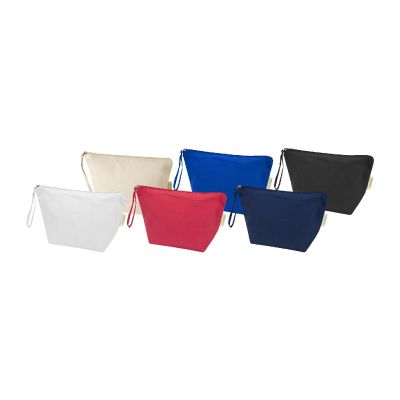ODISHA -Grande pochette à accessoires de 3 L bio certifiée OCS 180 g/m²