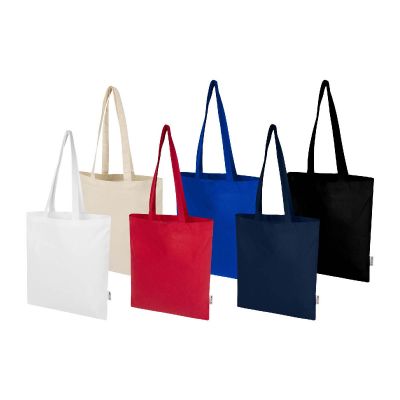 PERU BLEND -Sac shopping en coton recyclé GRS 180 g/m2 7 L