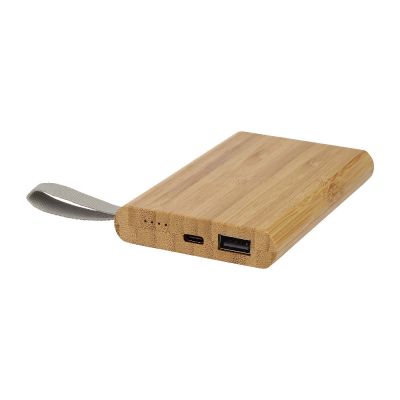 TULDA -Batterie de secours de 5 000 mAh en bambou