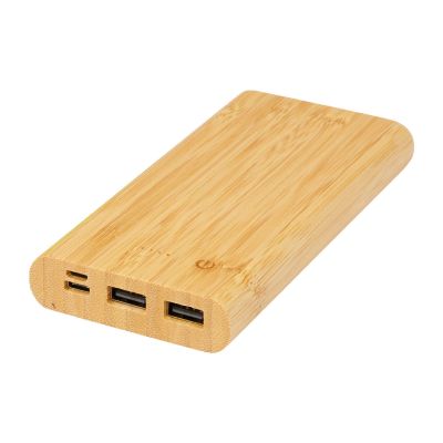 TULDA -Batterie de secours de 10,000 mAh en bambou