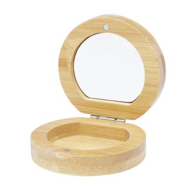 SPECCHIO TASCABILE AFRODIT -Miroir de poche Afrodit en bambou