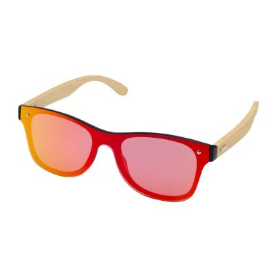 TAN -Lunettes de soleil avec branches en bambou