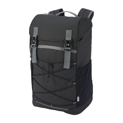 AQUA -Sac à dos  pour ordinateur portable 15,6 pouces recyclé certifié GRS et résistant à l'eau.23 L