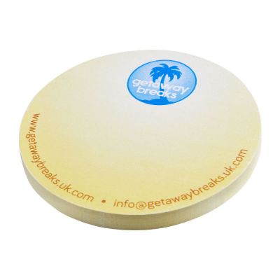 FOGLIETTI ADESIVI -Post-its recyclés Sticky-Mate® en forme de cercle