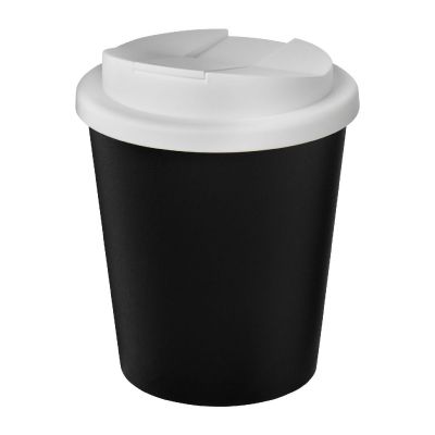 AMERICANO® ESPRESSO -Gobelet recyclé Eco de 250 ml avec couvercle anti-déversement
